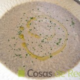 Receta de crema de fredolics o setas de pino Receta de crema de fredolics o setas de pino