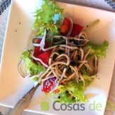 Receta de aperitivo de ensalada de gulas Receta de aperitivo de ensalada de gulas