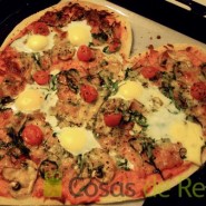 Receta de Pizza de San Valentín Receta de Pizza de San Valentín