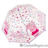 Paraguas de Peppa Pig: protege de la lluvia a los niños mientras se divierten Paraguas de Peppa Pig: protege de la lluvia a los niños mientras se divierten