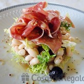 Receta de Ensalada con judías blancas y jamón Receta de Ensalada con judías blancas y jamón