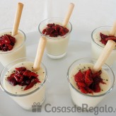 Receta de Crema de brandada de bacalao con piquillos Receta de Crema de brandada de bacalao con piquillos