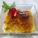 Receta de Crema quemada de limón con fresas y kiwi Receta de Crema quemada de limón con fresas y kiwi