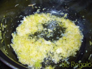 Aspecto del puerro pochado