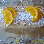 10- El Cake de naranja y nueces listo para comer