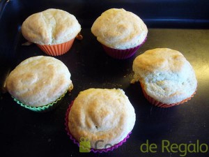 07- Los Cupcakes recién salidos del horno
