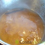 09- Calentamos los ingredientes de la salsa de albaricoque