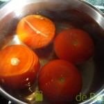 08- Escaldamos los tomates