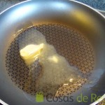 03 - Derretimos la mantequilla en una sartén