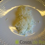 04 - Montamos el plato con una capa de arroz
