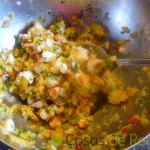 05 - Mezclamos en una ensaladera todos los ingredientes del salpicón
