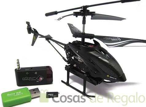 Helicóptero con cámara para móviles Android y iPhone
