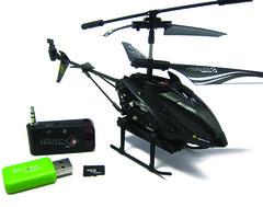 Helicóptero con cámara para iPhone y Android