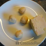 02 - Formamos pequeñas bolas con los tacos de foie