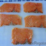 03 - Las lonchas de salmón rectangulares