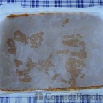 07 - Ponemos la masa de Turrón de yema y canela en moldes