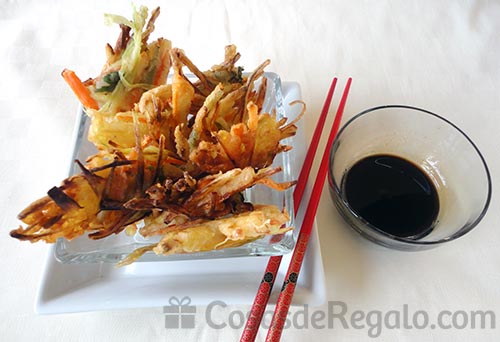 Receta de Verduras en tempura