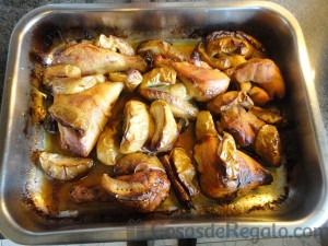 03 - El pollo al horno en su punto