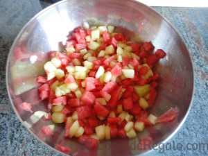 04 - Juntamos los dados de melón con los de sandía