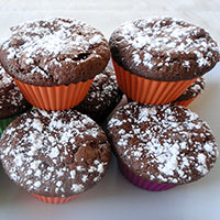 Receta de Muffins con galletas y chocolate