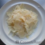 02 - Preparamos las lonchas de queso Parmesano