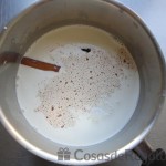 01 - Dejamos infusionar la leche con las especias