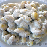 Receta de Ñoquis o gnocchis de patata