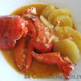 Receta de Caldereta de bogavante con patatas