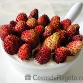 Receta de Crema de queso con fresas del bosque