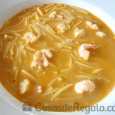 Receta de Sopa de cigalas