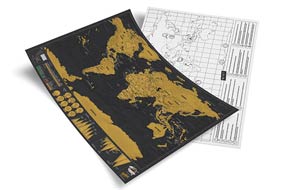 Mapa para rascar Deluxe