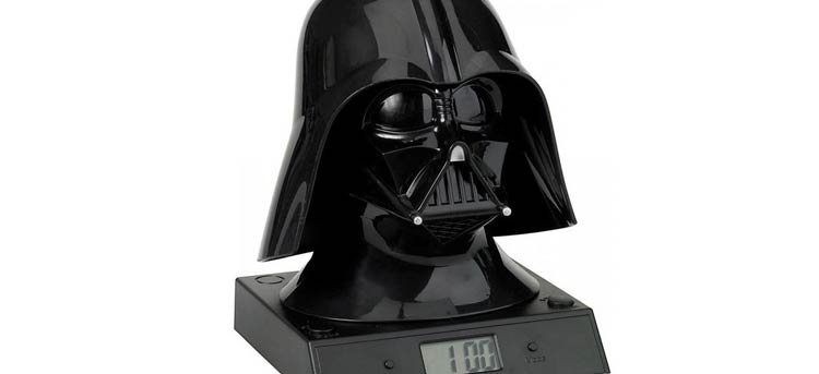 Reloj despertador de Darth Vader