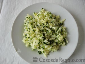 Receta calabacines rellenos de roquefort