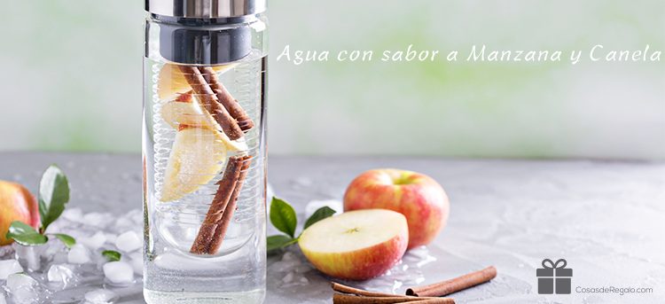 Recetas de aguas con sabor a frutas para botellas con infusor